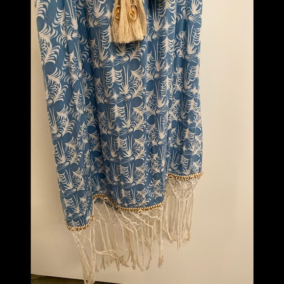 Skemo blue and white boho maxi dress - Picture 6 of 6
